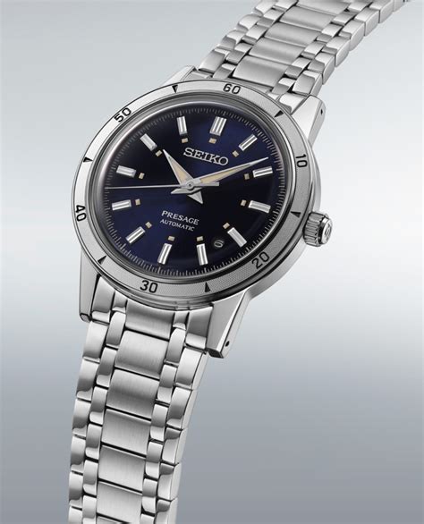 SEIKOSeiko Presage Style 60's SRPL07J1 Men's Automatic Watch - 39.5mm Stainless SteelWATCHESEcecile