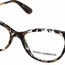 Dolce & Gabbana DG3258 911 54 Lunettes œil de chat pour femme - Cube Black/Gold Frame