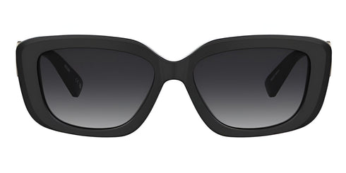 Moschino MOS168/S 8079O Damen-Sonnenbrille - Schwarzer Rahmen, graue Verlaufsgläser