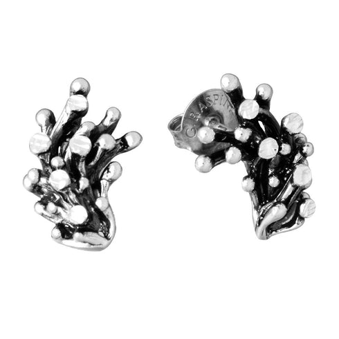 GIOVANNI RASPINIGiovanni Raspini 12316 Selene Earrings - Sterling Silver, 2cm, HandmadeBIJOUXEcecile
