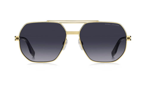 MARC JACOBSMarc Jacobs MARC 784/S RHL - 9O 60 Men's Sunglasses - Gold Black Frame, Dark Grey LensesEYEWEAREcecile
