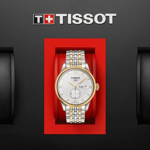 TISSOTTissot Le Locle Automatic Men's Watch - White Dial, Two - Tone Stainless Steel BraceletWATCHESEcecile