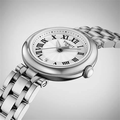 Tissot Bellissima Small Lady Women's Quartz Watch T126.010.11.013.00 - White Dial, Stainless Steel Bracelet