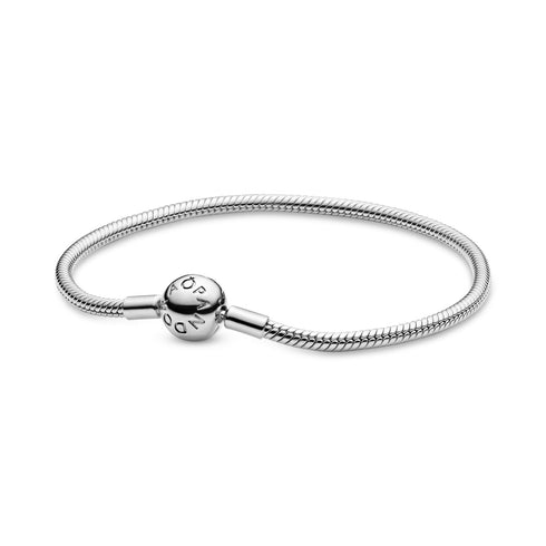 PANDORAPandora 590728 - 16 Moments Snake Chain Bracelet – Sterling Silver, 16cmBIJOUXEcecile