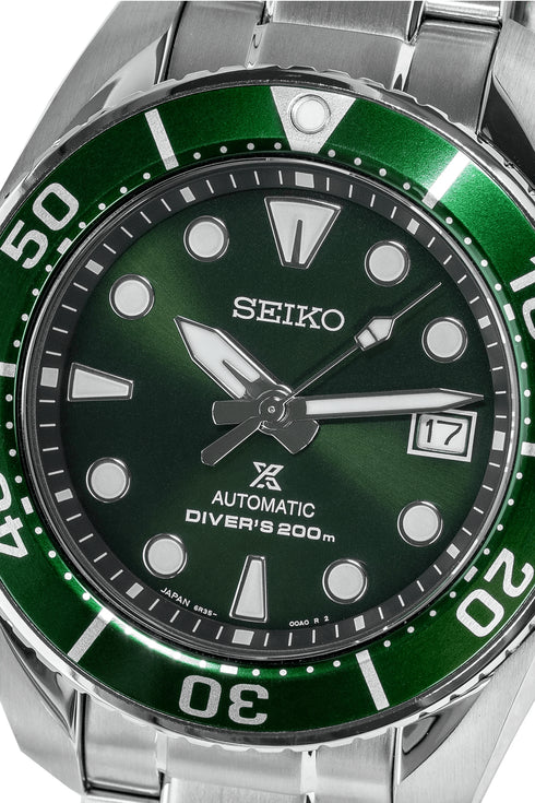 SEIKOSeiko Prospex SPB103J1 Men's Automatic Diver's Watch - Green Dial, Stainless Steel BraceletWATCHESEcecile