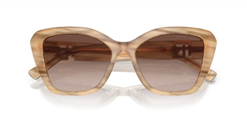 Ralph Lauren The Isabel RL8216U 6106/13 Women's Sunglasses – Brown Oyster Frame, Brown Gradient Lenses