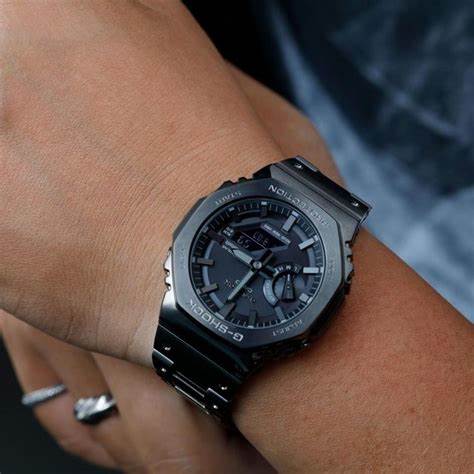 CASIO & VINTAGECasio G - Shock GM - B2100BD - 1AER Men's Full - Metal Watch - Black IP, Bluetooth, SolarWATCHESEcecile