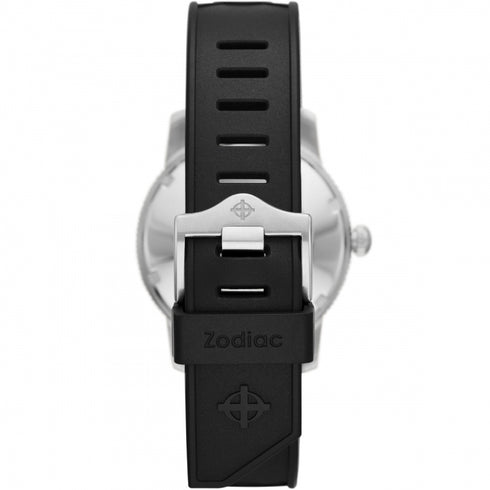 ZODIACZodiac Super Sea Wolf Skin Diver ZO9214 Men's Automatic Watch - Black Textured Dial, Black Rubber StrapWATCHESEcecile