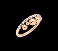 DODODoDo Bollicine Ring DAC0002BOLLI0009A - 9K Rose Gold & Sterling SilverJEWELRYEcecile