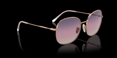Vogue VO4272S Occhiali da sole rotondi da donna in metallo - montatura integrale da 57 mm, lenti sfumate, diverse opzioni di colore