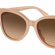 RALPH LAURENRalph by Ralph Lauren RA 5305U Women's Sunglasses – Shiny Solid Beige Frame with Brown Gradient LensesEYEWEAREcecile