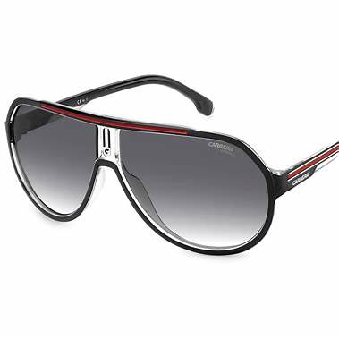 CARRERACarrera 1057/S OIT‑9O Pilot Sunglasses 64 mm – Black Red AcetateEYEWEAREcecile