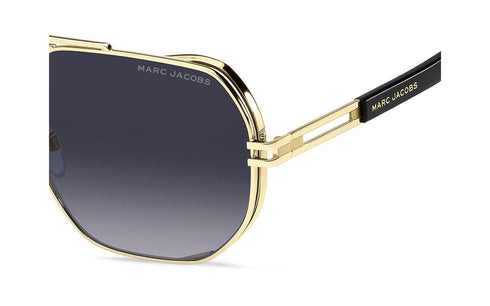 MARC JACOBSMarc Jacobs MARC 784/S RHL - 9O 60 Men's Sunglasses - Gold Black Frame, Dark Grey LensesEYEWEAREcecile
