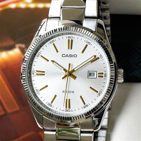 CASIO & VINTAGECasio LTP - 1302D - 7A2VDF Women's Watch - Silver Dial, Stainless Steel BandWATCHESEcecile