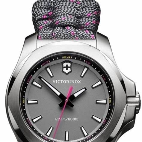 VICTORINOXVictorinox I.N.O.X. V Women's Watch - Grey Dial, Paracord Strap (Model V241771)WATCHESEcecile