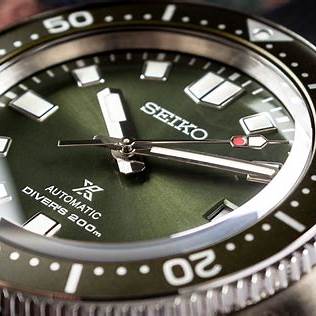Seiko Prospex SPB153J1 Reloj de buceo automático para hombre - Acero inoxidable, esfera verde