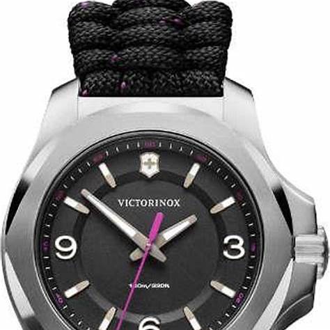 Victorinox I.N.O.X. V Women's Watch V241918 – Black Dial, Paracord Strap