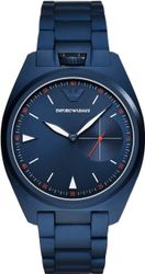 Emporio Armani AR11309 “Nicola” Men’s Watch – All-Blue Stainless Steel, 43 mm