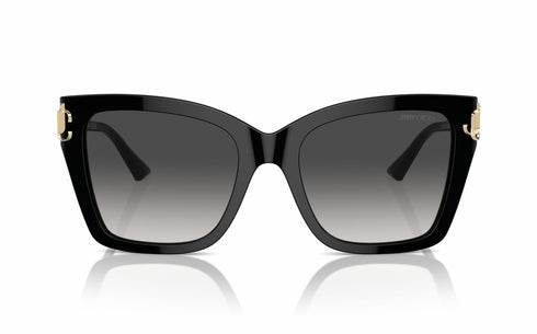 Jimmy Choo JC 5012 Women's Sunglasses - 54mm, Black Frame with Dark Grey Lenses