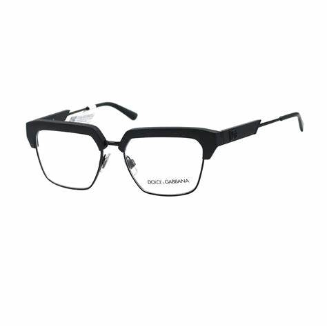 Dolce & Gabbana DG5103 2525 55 Lunettes carrées pour homme - monture noire mate