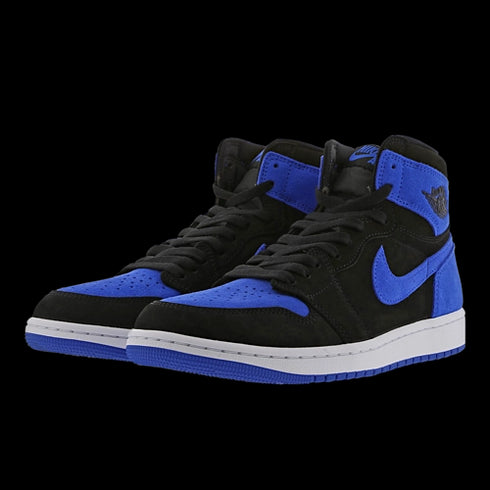 Nike Dunk AJ1 Rétro Haut OG Noir Bleu Royal Femme