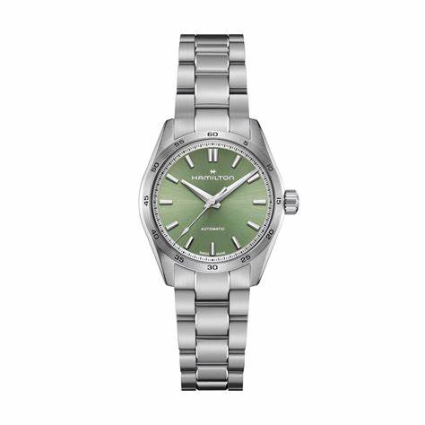 Hamilton Jazzmaster Performer Auto H36105160 - 34mm Stainless Steel, Green Dial
