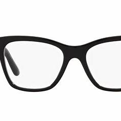 Dolce & Gabbana DG3374 501 M 53 Lunettes carrées pour femme - Monture noire