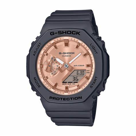 CASIO G - SHOCKCasio G - SHOCK GMA - S2100MD - 1AER Women's Watch – Black Resin, Pink Gold DialWATCHESEcecile