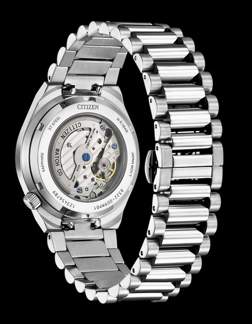 Reloj Citizen Tsuyosa NK5010-51L Hombre - Esfera azul, brazalete acero