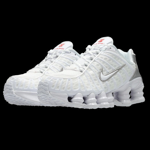 Nike Shox TL White Silver Men