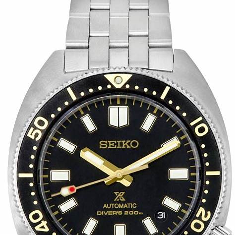 Seiko Prospex SPB315J1 Reloj de buceo automático para hombre - Acero inoxidable, esfera negra