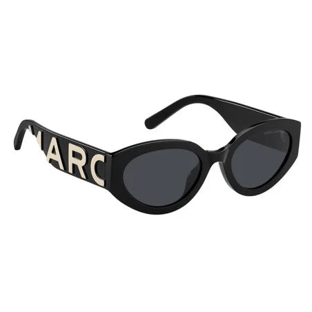 MARC JACOBSMarc Jacobs MARC 694/G/S 80S 2K Women's Sunglasses - Black Frame, Grey LensesEYEWEAREcecile