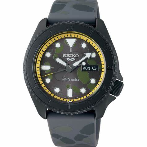 Seiko 5 Sports SRPH69K1 "One Piece" Sanji Limited Edition Men's Watch