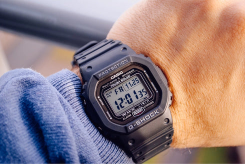 Casio G-Shock GW-5000U-1ER Reloj digital para hombre - Correa de resina negra