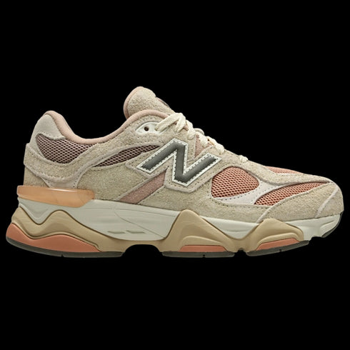 New Balance 9060 Beige Orange Homme