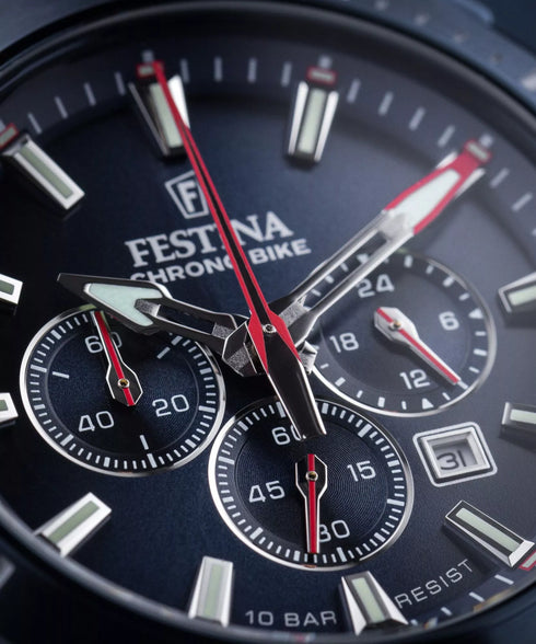 Festina Chrono Bike Special Edition F20643/1 – 47 mm Blue Chronograph, 100 m