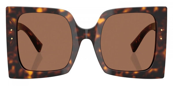DOLCE & GABBANADolce & Gabbana DG4490 502/73 Unisex Sunglasses – Square Havana Frame, Brown LensesEYEWEAREcecile