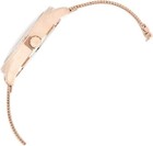 Guess Tri Glitz W1142L4 Damenuhr aus Edelstahl in Roségold mit Kristall-Lünette