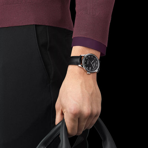 Tissot Le Locle Powermatic 80 T006.407.16.053.00 – 39.3 mm Black Dial, 80-Hour Auto