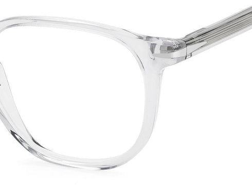 DAVID BECKHAMDavid Beckham DB 1106 KB7 50 Eyeglasses – Transparent Grey Acetate FramesEYEWEAREcecile