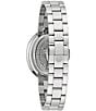 Bulova 96L342 Montre femme Rubaiyat - acier inoxydable argenté, 31mm