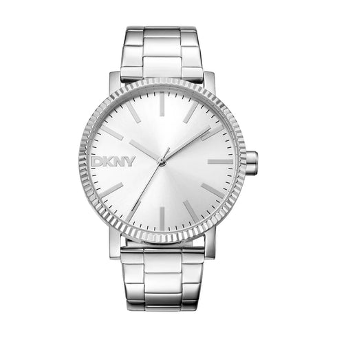 DKNY Soho Maxi DK1L034M0035 Orologio da donna - Acciaio inossidabile argento, 40 mm