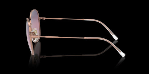 Vogue VO4272S Occhiali da sole rotondi da donna in metallo - montatura integrale da 57 mm, lenti sfumate, diverse opzioni di colore