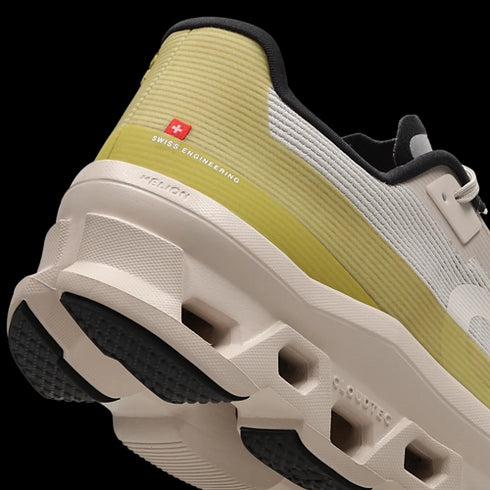 Lunettes de soleil Cloudmonster Silver Lens blanches pour hommes