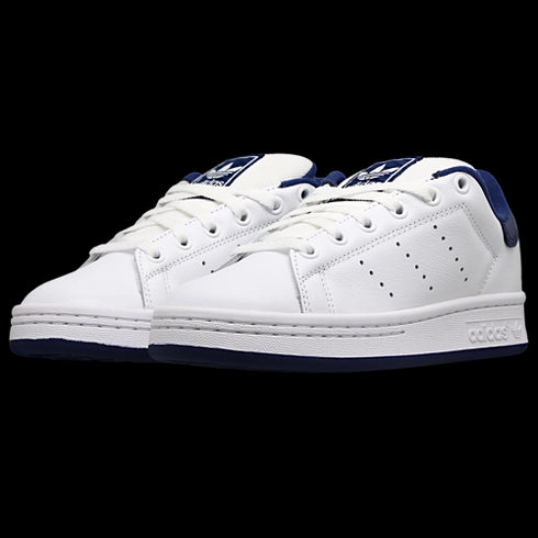 Adidas Stan Smith Blanc Blanc Bleu foncé Hommes
