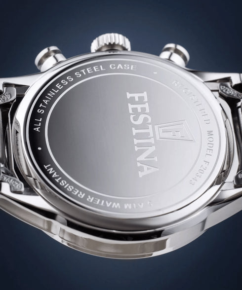 FESTINAFestina F20343/B Timeless Chronograph – Green Dial, Stainless Steel, 43mmWATCHESEcecile