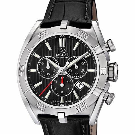 Reloj Jaguar Executive Cronógrafo J857/D Hombre - Caja de acero, esfera negra