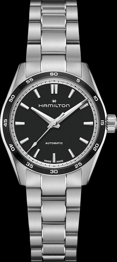 HAMILTONHamilton Jazzmaster Performer Auto 34mm H36135130 – Black Dial, Stainless Steel Bracelet, H - 10 Movement, 100M WRWATCHESEcecile