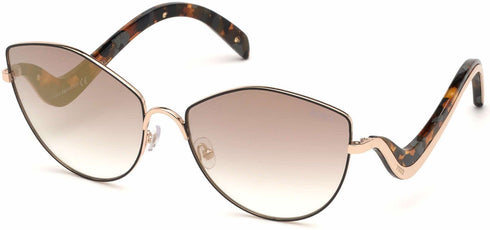 EMILIO PUCCIEmilio Pucci EP0118 6228G Women's Cat Eye Sunglasses - Pink Frame, Brown LenseEYEWEAREcecile