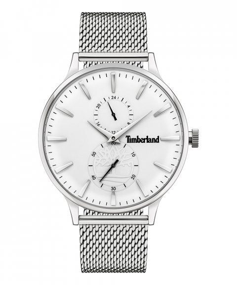 TIMBERLANDTimberland Eastmore TDWJK2001101 Men's 43mm White Dial Quartz Watch – Silver Stainless Steel BraceletWATCHESEcecile